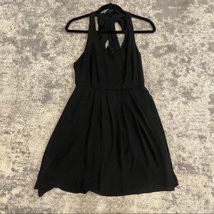 Altar’d State Black dress with Ruffled back